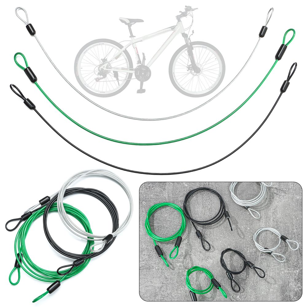 0.5/1/2M lucchetto per bicicle - Cable Lock Flexible recensione e prezzo
