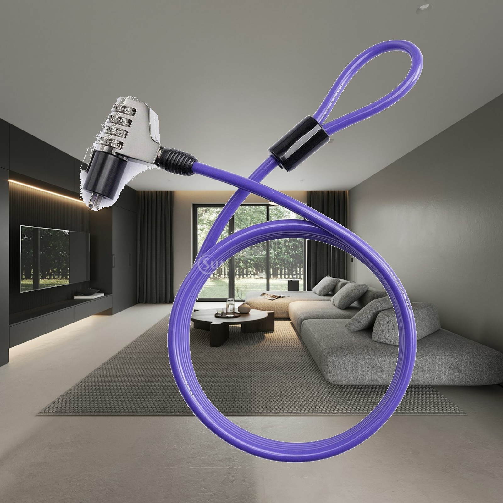 Lucchetto a cuneo senza chiave - Cable Lock Flexible recensione e prezzo